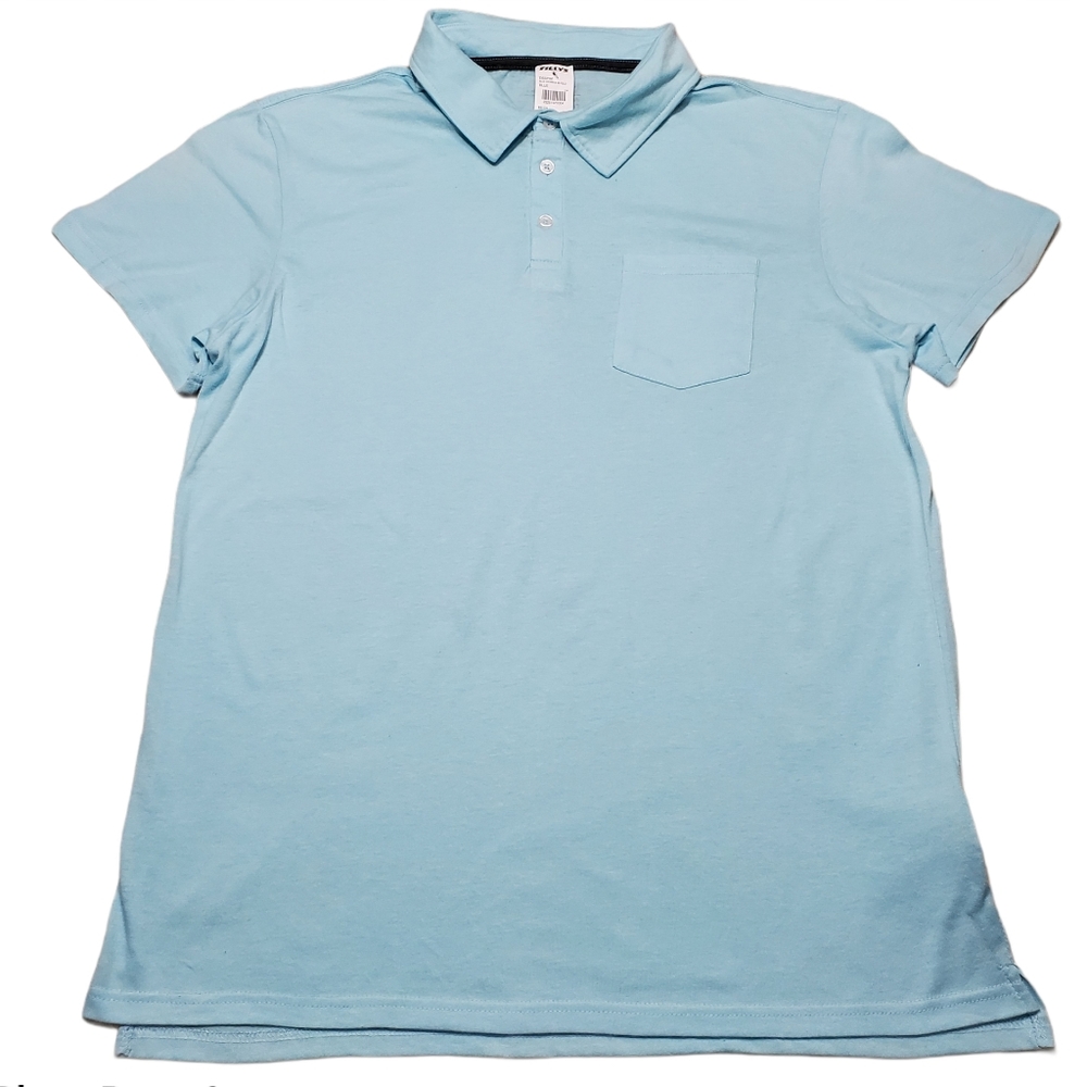 Mens Blue Crown Polo Size Large NWT